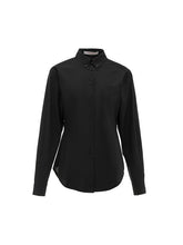 Black & Blue Tie Print Slim Fit Shirt